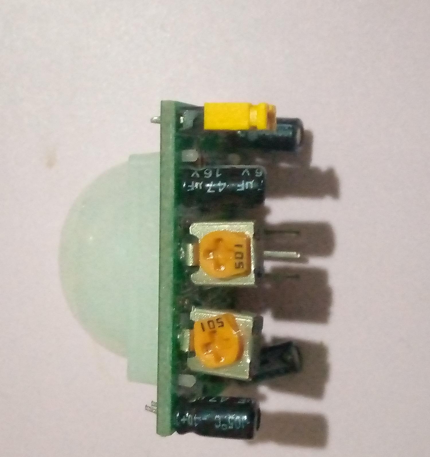 PIR motion sensor